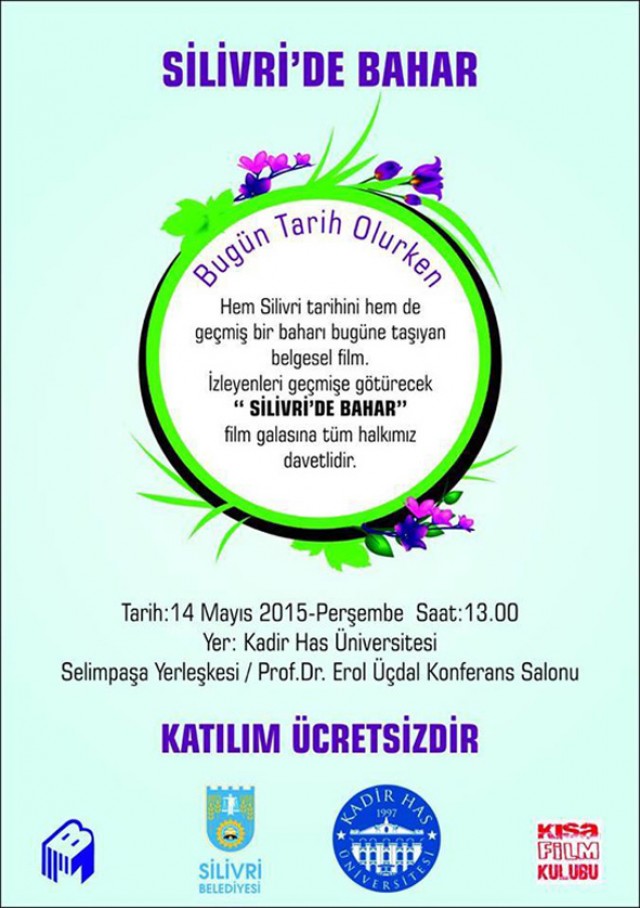 Silivri’de bahar’ın gösterimine açık davet