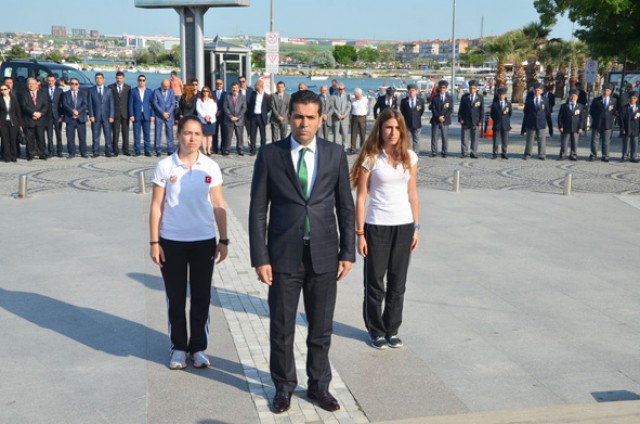 19 Mayıs Çelenk Töreni’ne az katılım