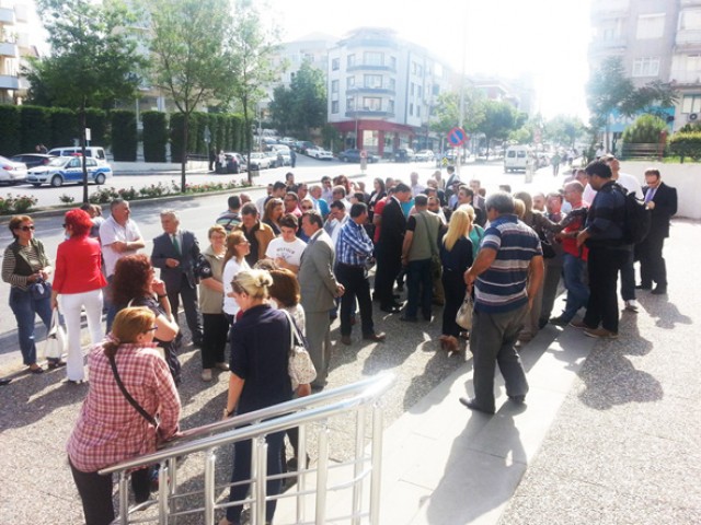 Gezicilere destek verdiler