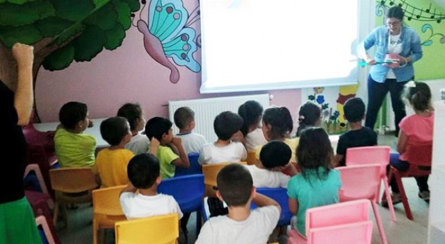 Kids öğrencilerine Diş ve Ağız Sağlığı eğitimi