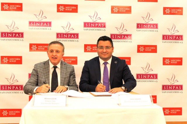 Mektebim ve Sinpaş’tan işbirliği
