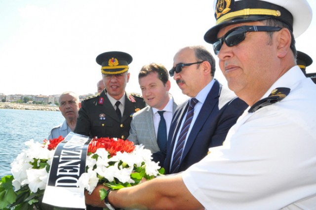 Deniz şehitleri unutulmadı