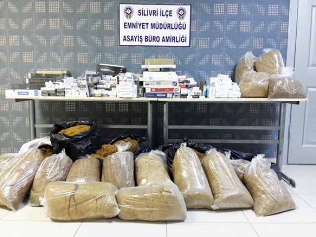 Silivri Emniyetinden kaçak baskını!