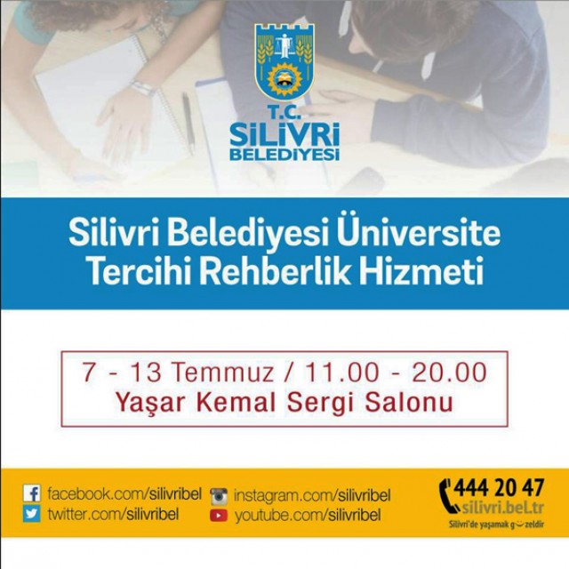 Belediyeden Üniversite Tercih hizmeti