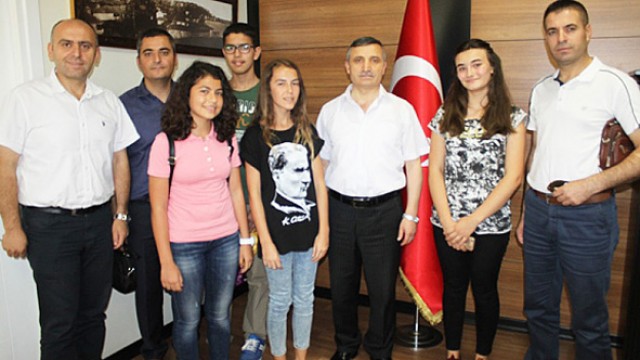 TEOG Birincileri ödüllendirildi