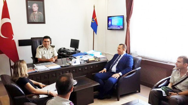 CHP’den Jandarmaya ziyaret