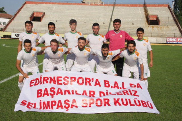 Selimpaşa’dan, Edirne’ye futbol dersi: 1-1