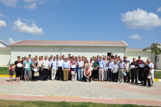 Başarılı arıcılar sertifikalarını aldı