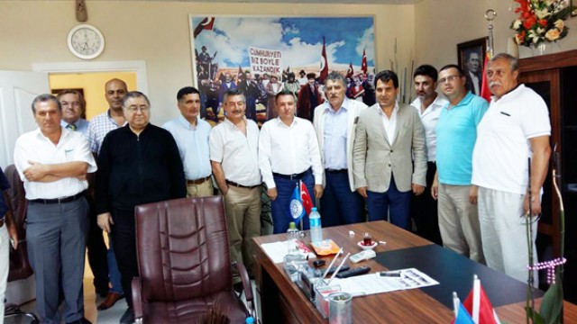 İş Adamları Çalışkan ve Koçer’i ziyaret etti