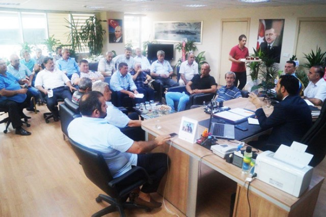 Muhtarlardan Kutlu’ya hayırlı olsun ziyareti