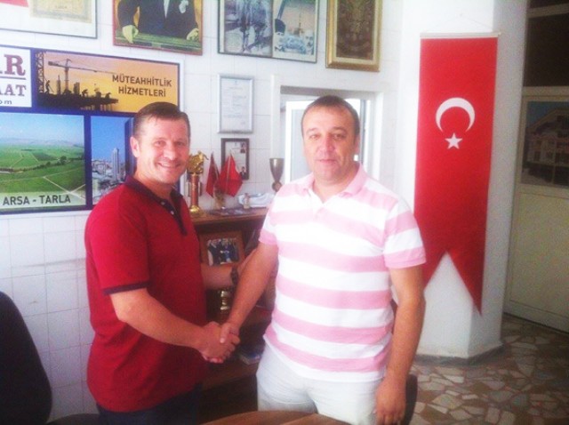 Gümüşyakaspor sponsoru ziyarette
