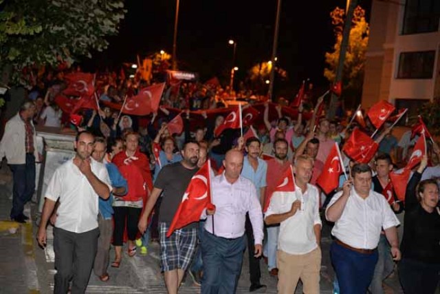 Ortaköy teröre karşı tek yürek