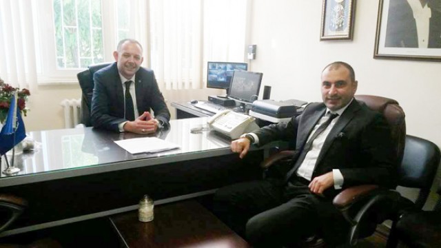 Karakaş’tan müdüre ziyaret
