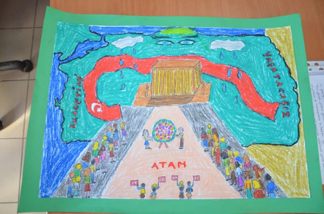 Ata’yı eserleriyle andılar - 2015