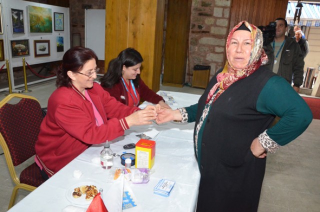 Diyabet hakkında bilgiler verildi