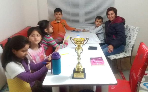 Levent Köksal öğrencisi satrançta 3. oldu