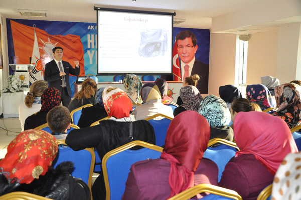 Op. Dr. Serkan Oral’dan  sağlık semineri