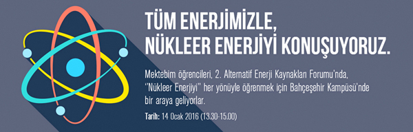 Mektebim’den  Enerji Forumu