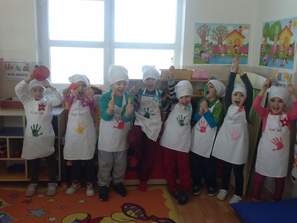Aşçılar minik, marifetler büyük