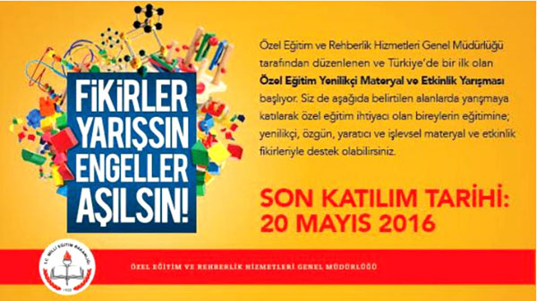 Fikirler yarışsın engeller aşılsın