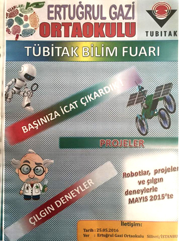 TÜBİTAK fuarına katılım onayı aldılar