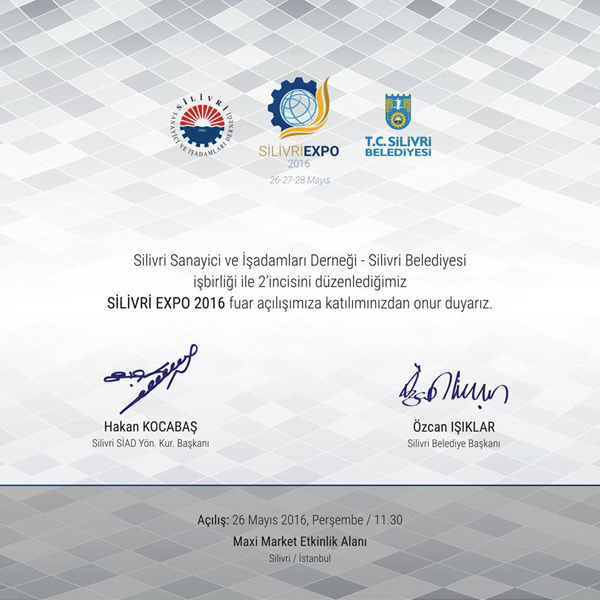 SIlivri Expo bugün başlıyor...