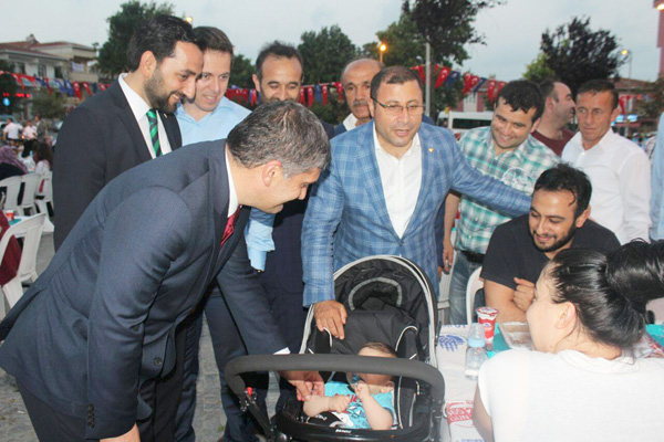 Ortaköylüler iftar sofrasında buluştu