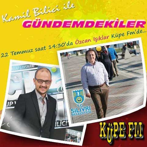 Işıklar, Küpe FM’de canlı yayın konuğu