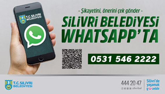 Silivri Belediyesi Whatsapp’ta