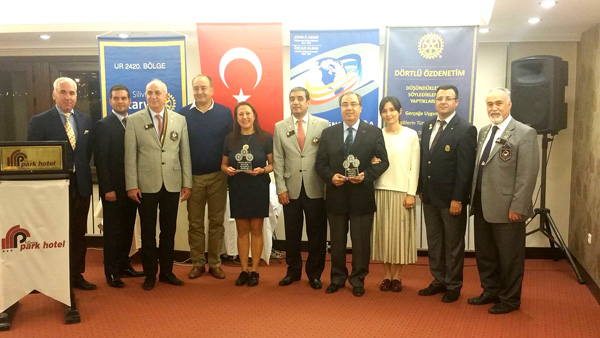 Rotary Üstün Hizmet ödülleri sahiplerini buldu