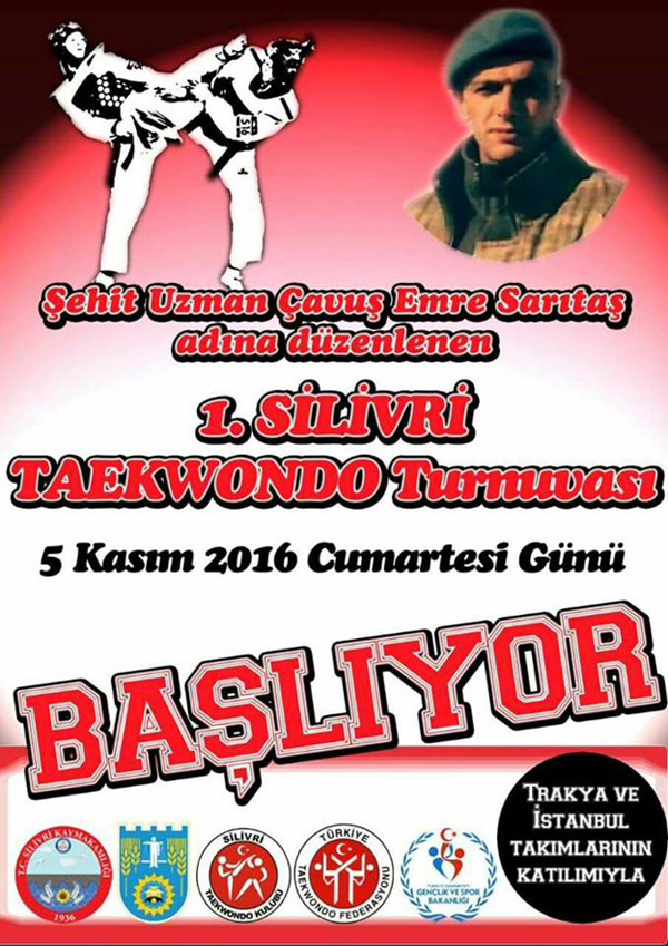 Taekwondo Turnuvası 5 Kasım’da yapılacak