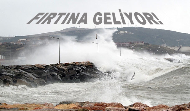 Marmara için çok önemli fırtına uyarısı