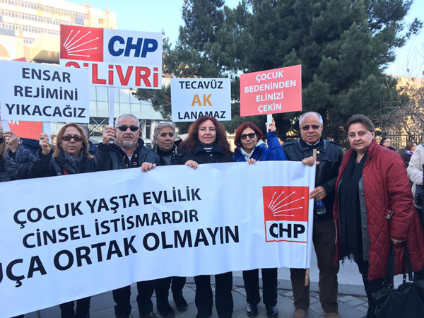 CHP Silivri meclisin kapısına dayandı