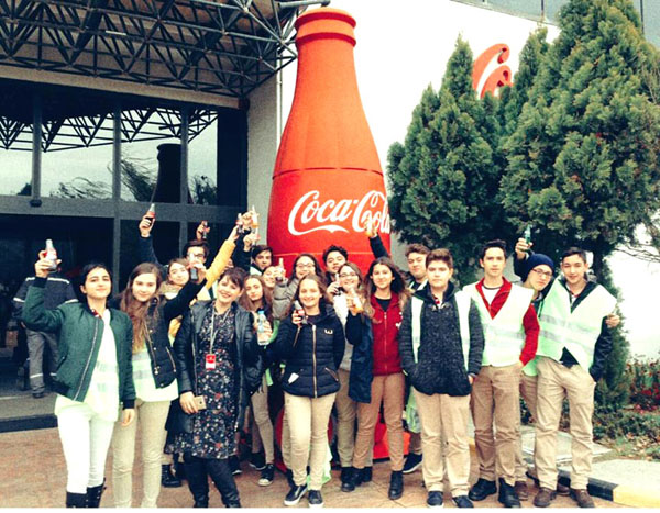Mektebim’den Coca Cola ziyareti