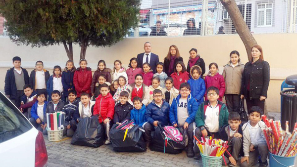 Piri Paşa 4/C’den köy okullarına yardım