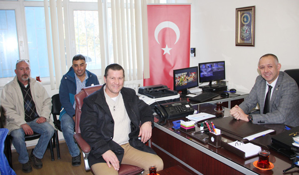Tonta ve ekibi protokol turlarında