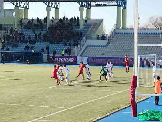 Zorlu Kırıkkale deplasmanından üç puan kopardık 2-1