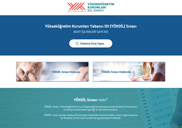 YÖKDİL’e başvurular başladı