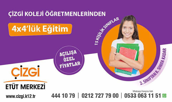 Çizgi Etüt Merkezi açılıyor