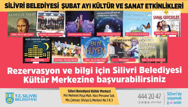 Şubat ayı Kültür Sanat Takviminde neler var?