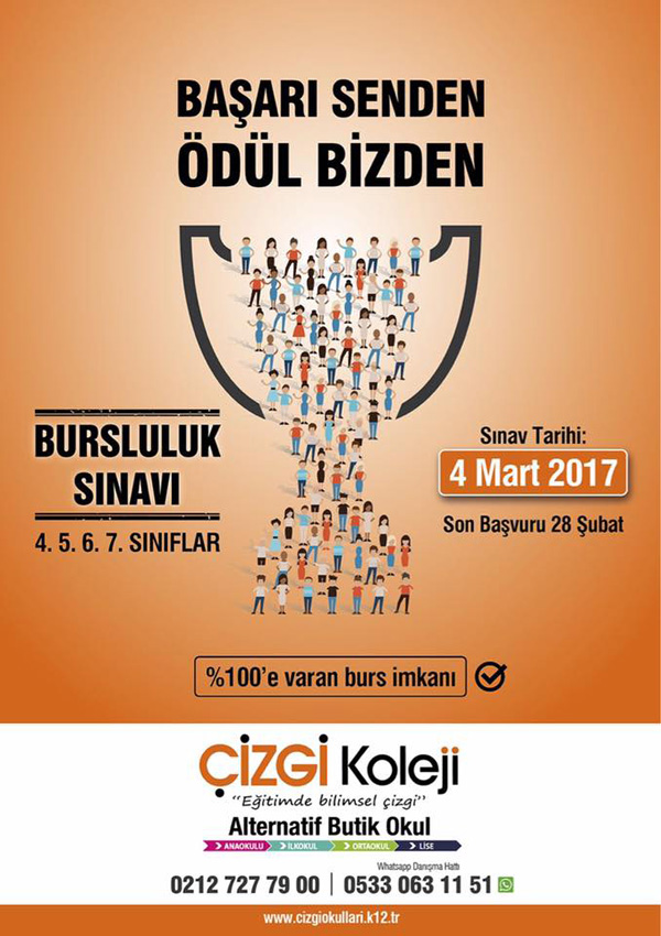 “Başarı sizden, ödül bizden”