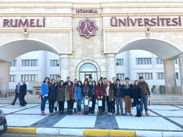 Sarıbekir öğrencilerinden üniversite ziyareti