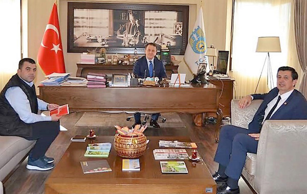 Gaytancıoğlu, Işıklar’ı ziyaret etti