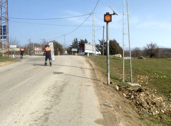 İBB, tarafından sinyalizasyon çalışması