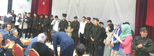 Özel öğrencilerden en özel mesaj