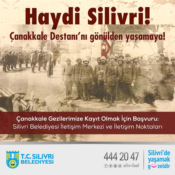 Çanakkale gezi kayıtları başladı