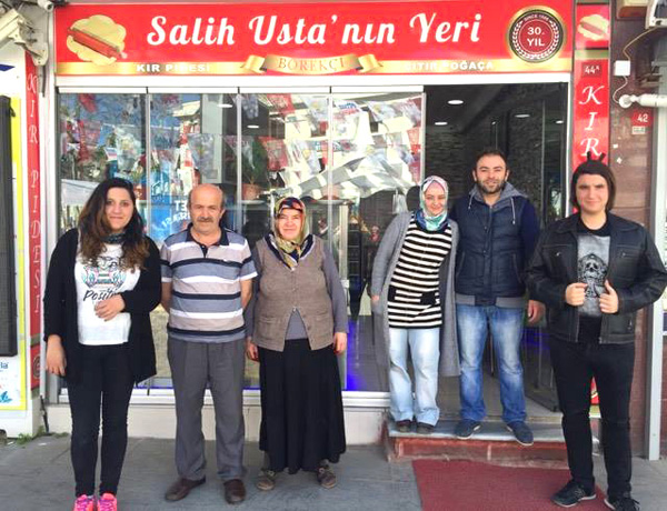 Hamur işi için hoş bir alternatif; Börekçİ ‘Salih Usta’nın Yeri’