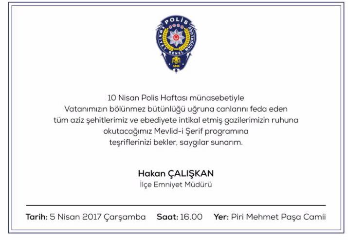 Emniyetten Mevlid-i Şerif