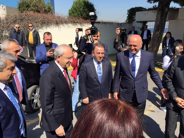 Kemal Kılıçdaroğlu SODEM üyeleri ile buluştu