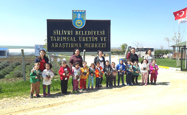 Erguvan minikleri TÜRAM’da